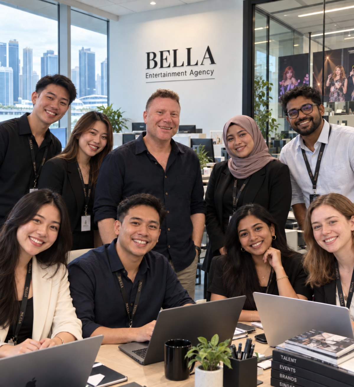 Bella entertainment team