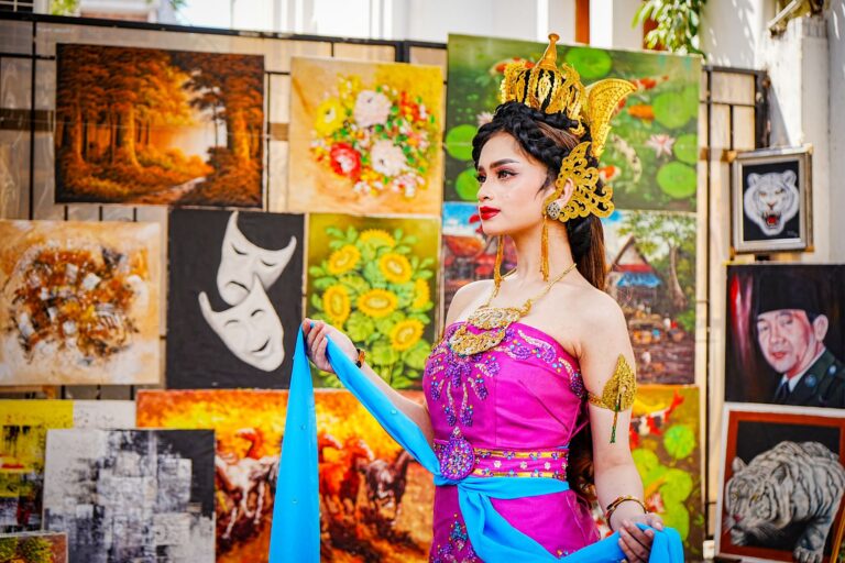 Promotional Staff for a Deepavali Celebration in Singapore